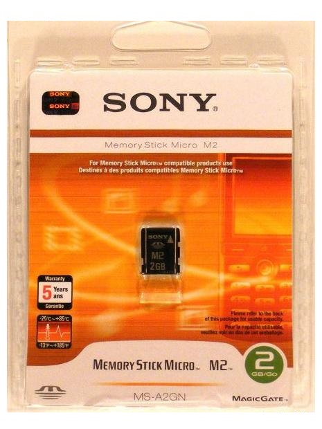 Sony MemoryStick Micro (M2) 2Gb mem�riak�rtya r�szletes ismertet�s�hez kattintson ide!