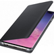 Samsung G975 Galaxy S10+ Gy�ri LED View Cover Flip tok Fekete