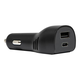 OtterBox aut�s dual USB 5V/5,4A/27W t�lt�fej USB-C + USB-A
