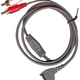 Audi� k�bel(2 RCA)Samsung SGH-D520/D800/D820,ut�ngy�rtott,csom.