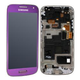 Samsung I9190 Galaxy S4 Mini kijelz� (LCD)+�rint�k�perny�, lila