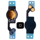 Apple iPhone 5 home gomb szalagk�bellel (FLEX), fekete