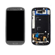 Samsung GT-I9305 S3 LTE gy�ri sz�rke Kijelz�+�rint� (LCD+Touch)