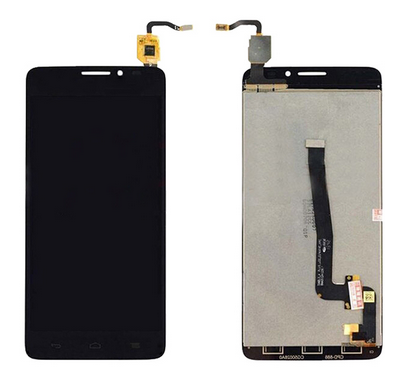 Alcatel OT-6043 Idol X Plus LCD Kijelz�+�rint�k�perny� Fekete