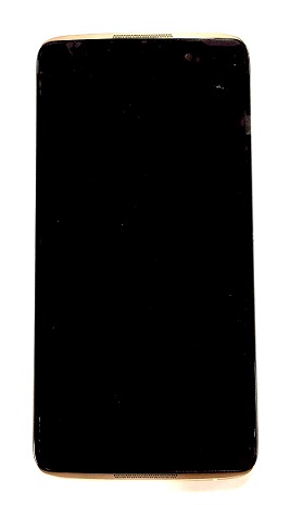 Alcatel OT-6055 Idol 4 LCD Kijelz�+�rint� Arany Kerettel
