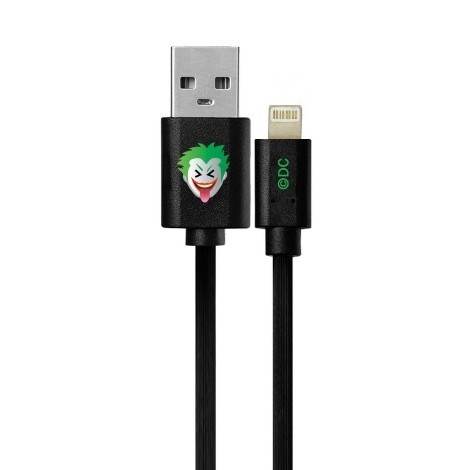 USB K�bel DC - Joker Adatk�bel Apple Lightning 1m Fekete