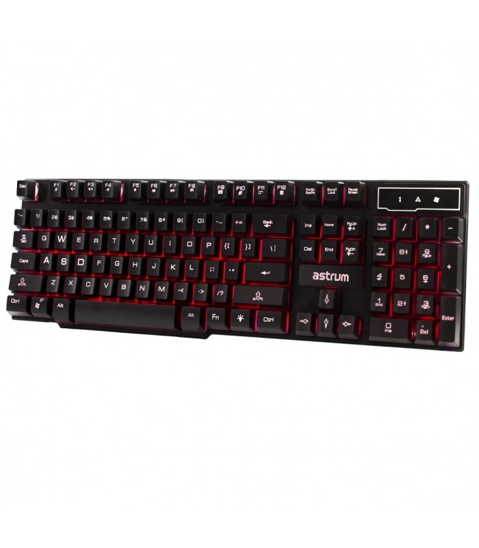 Astrum KL610 Csepp�ll� Gaming Billenty�zet (Angol)