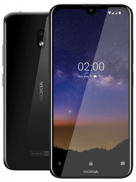 Nokia 2.2 Dual SIM Krtyafggetlen Mobiltelefon Fekete, Android