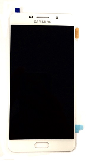 Samsung A710 Galaxy A7 2016 Feh�r gy�ri Kijelz� (lcd) +�rint� 