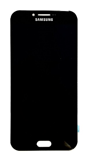 Samsung A810 Galaxy A8 2016 Fekete gy�ri Kijelz� (lcd) +�rint� 