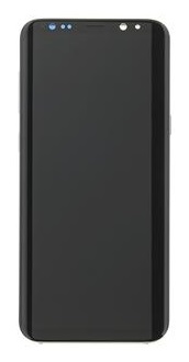 Samsung G955 Galaxy S8+ LCD Kijelz�+�rint�+Keret Ez�st