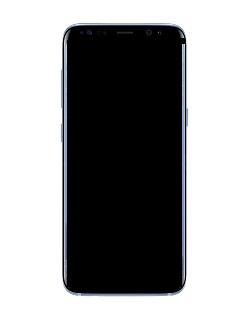 Samsung G955 Galaxy S8+ LCD Kijelz�+�rint�+Keret Fekete