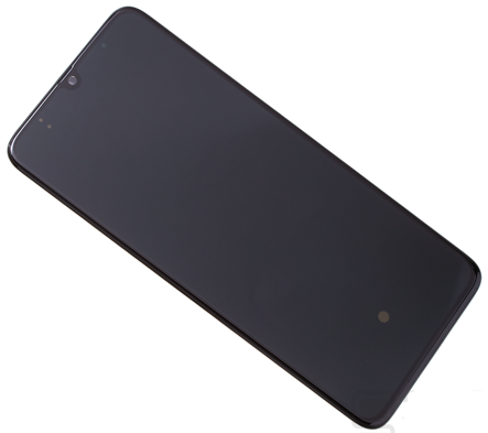 Samsung A705 Galaxy A70 (2019) gy�ri LCD Kijelz�+�rint� Fekete