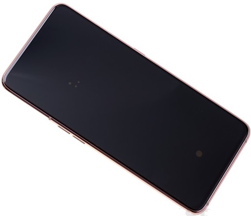 Samsung A805 Galaxy A80 gy�ri LCD Kijelz�+�rint�+Keret Arany