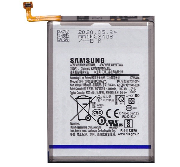 Samsung EB-BA217ABY Gy�ri Akkumul�tor 5000mAh /Galaxy A21s