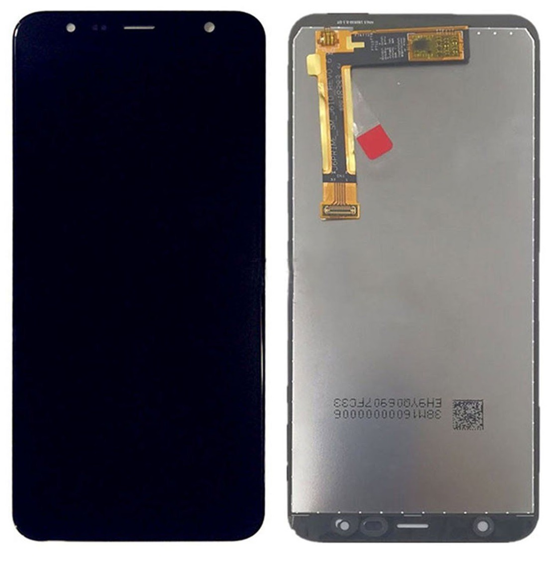 Samsung J400 Galaxy J4 2018 Fekete LCD Kijelz�+�rint�k�perny�
