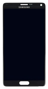 Samsung Galaxy Note 4 N910 OEM Fekete LCD Kijelz�+�rint�