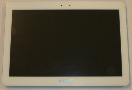 Samsung P5100 Galaxy Tab 2 10.1 LCD Kijelz�+�rint� +Keret Feh�r