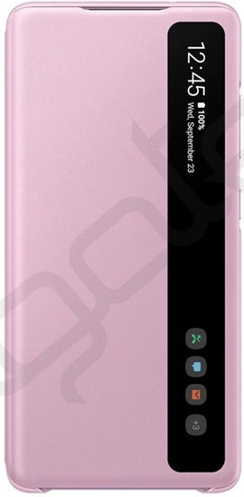 Samsung Galaxy S20 FE Clear View Cover Gy�ri Flip Tok Levander
