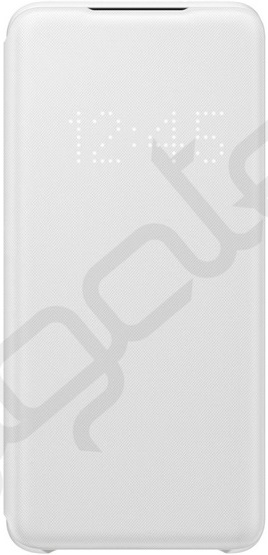 Samsung G980 Galaxy S20 LED View Cover Gy�ri Flip Tok Feh�r
