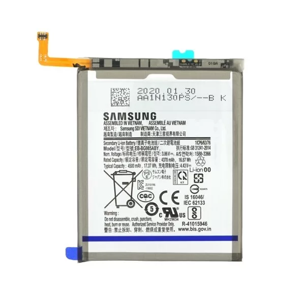 Samsung EB-BG985ABY Gy�ri Akkumul�tor 4500mAh (Galaxy S20+)