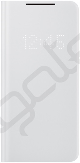 Samsung Galaxy S21+ gy�ri LED kijelz�s akt�v flip tok Feh�r