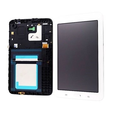 Samsung Galaxy Tab 3 Lite 7.0 LCD Kijelz�+�rint�+Keret Feh�r