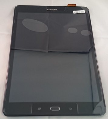 Samsung T555 Galaxy Tab A 9.7 LCD Kijelz�+�rint� Fekete