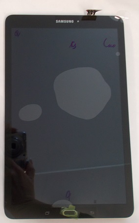 Samsung T561 Galaxy Tab E 9.6 3G LCD Kijelz�+�rint� Fekete