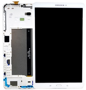 Samsung Galaxy Tab A 10.1 LTE 2016 Kijelz�+�rint�+Keret Feh�r