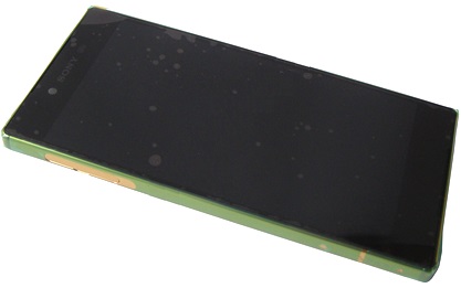 Sony E6853 Xperia Z5 Premium LCD Kijelz�+�rint� Arany Kerettel