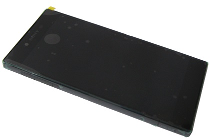 Sony E6853 Xperia Z5 Premium LCD Kijelz�+�rint� Fekete Kerettel