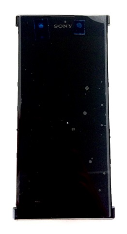 Sony G3412 Xperia XA1 Plus Dual Fekete LCD Kijelz�+�rint�+Keret