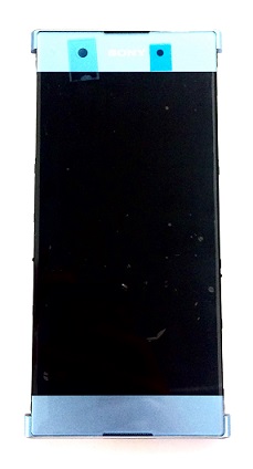 Sony G3412 Xperia XA1 Plus Dual K�k LCD Kijelz�+�rint� +Keret