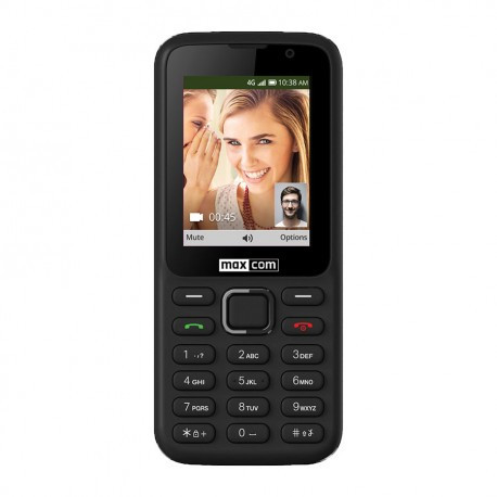 Maxcom MK241 mobiltelefon, krtyafggetlen, bluetooth Fekete