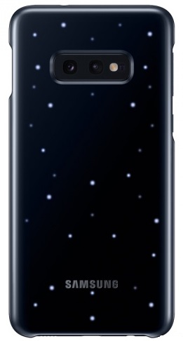 Samsung G970 Galaxy S10e Gyri LED Back Cover Htlap tok Fekete