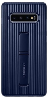 Samsung Galaxy S10+ Gyri Protective Standing Cover Tok Fekete