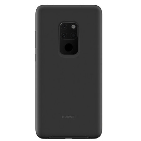 Huawei Mate 20 Gy�ri szilikon tok (Fekete) 