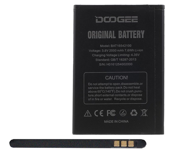 Doogee X9 mini Gy�ri Akkumul�tor BAT16542100