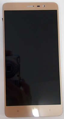 Xiaomi Redmi Note 3 LCD Kijelz�+�rint�k�perny� Kerettel Arany