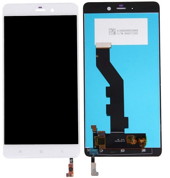 Xiaomi Mi Note LCD Kijelz�+�rint�k�perny� Feh�r