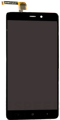 Xiaomi Redmi 4 LCD Kijelz�+�rint�k�perny� Kerettel Fekete