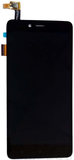 Xiaomi Redmi 4A Pro LCD Kijelz�+�rint�k�perny� Fekete Kerettel