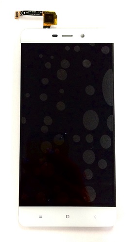 Xiaomi Redmi 4 Pro LCD Kijelz�+�rint�k�perny� Kerettel Feh�r