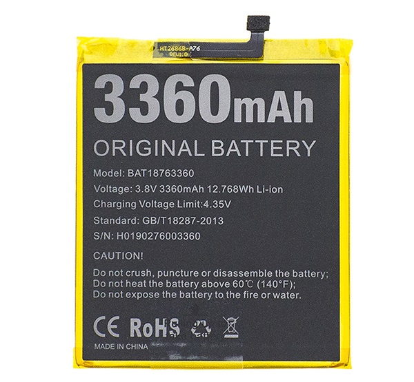 Doogee Y7 Gy�ri Akkumul�tor BT18763360