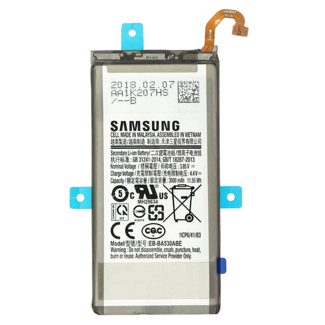 Samsung EB-BA530ABE Gy�ri Akkumul�tor 3000mAh (A5/A8 2018)