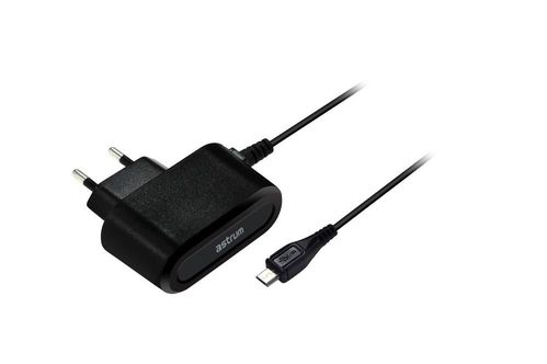 Astrum CH100 micro USB fekete h�l�zati t�lt� 