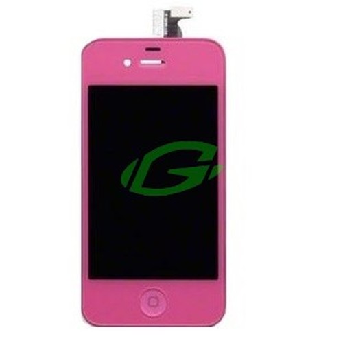 APPLE iPhone 4G LCD Kijelz�+�rint�, pink, keret n�lk�l