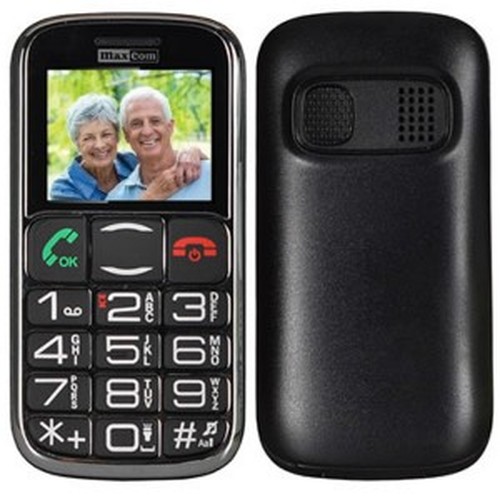 Maxcom MM461BB mobiltelefon fekete