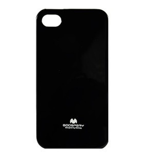Mercury Jelly Apple iPhone 4G / 4s fekete zsel�s tok
